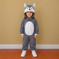 disfraz lobo - talla 4 nina